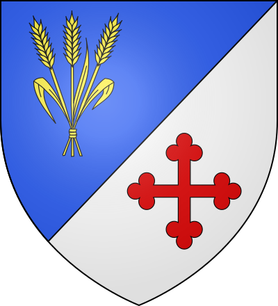 Blason de la commune Valeins