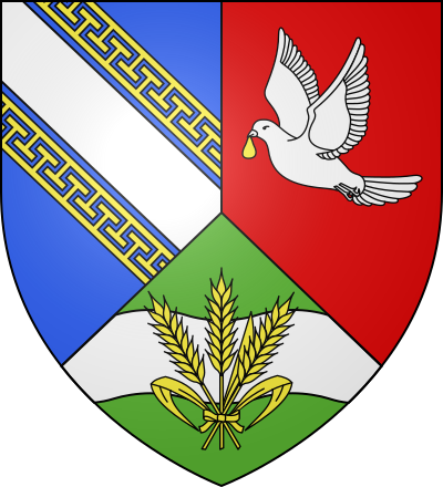 Blason de la commune Bertricourt