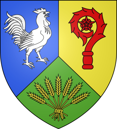 Blason de la commune Beugneux
