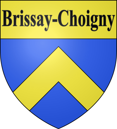 Blason de la commune Brissay-Choigny