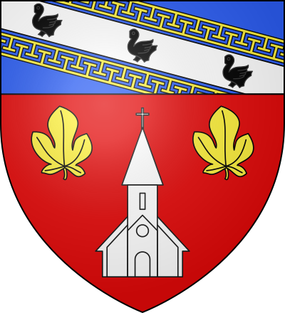Blason de la commune La Chapelle-sur-Chézy