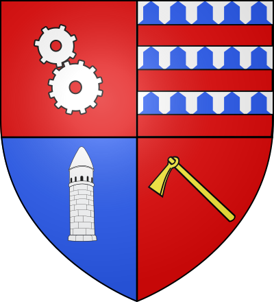 Blason de la commune Charmes