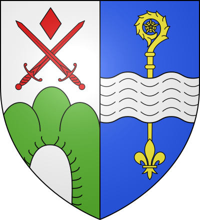 Blason de la commune Colligis-Crandelain