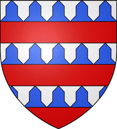 Blason de la commune Coucy-le-Château-Auffrique