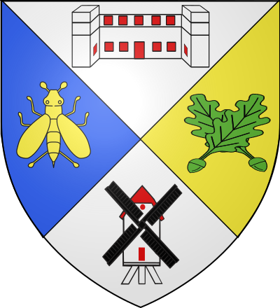 Blason de la commune Coucy-lès-Eppes