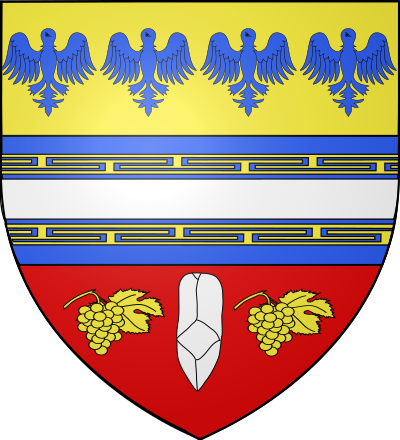 Blason de la commune Crouttes-sur-Marne