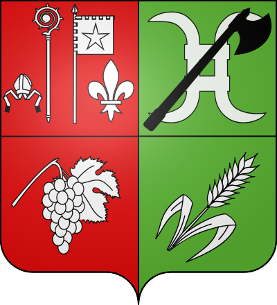 Blason de la commune Crouy