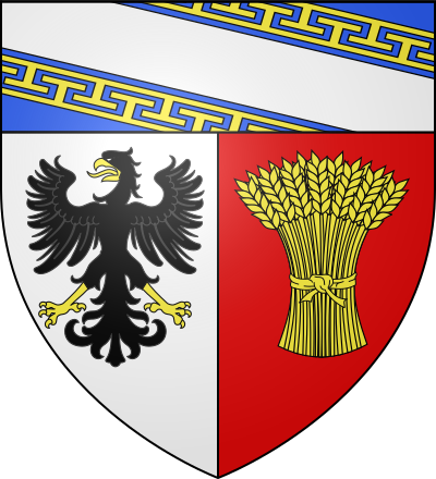 Blason de la commune Cugny