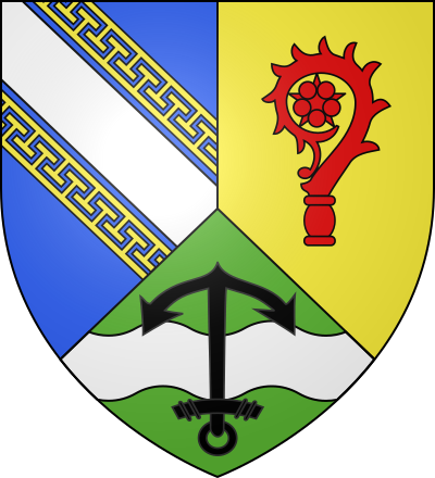 Blason de la commune Hauteville