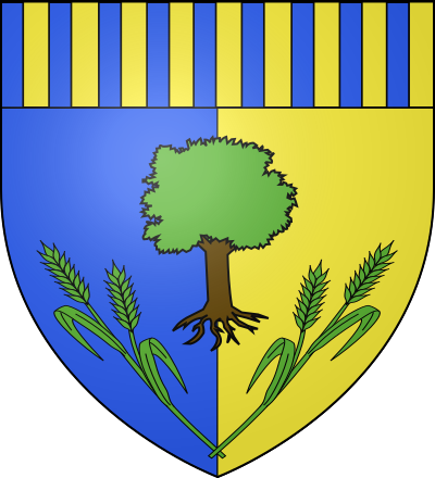 Blason de la commune Lucy-le-Bocage