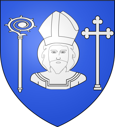 Blason de la commune Neuville-Saint-Amand
