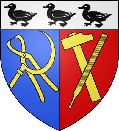 Blason de la commune Nogent-l'Artaud