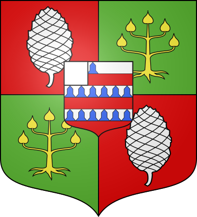 Blason de la commune Pinon