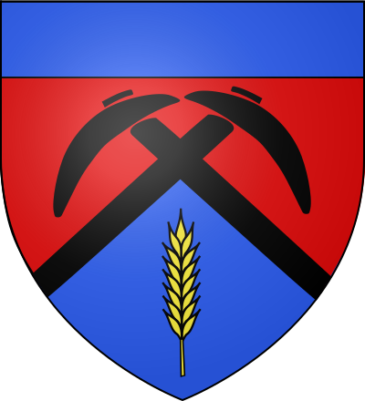 Blason de la commune Rouvroy