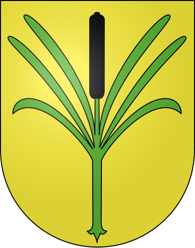 Blason de la commune Saint-Aubin