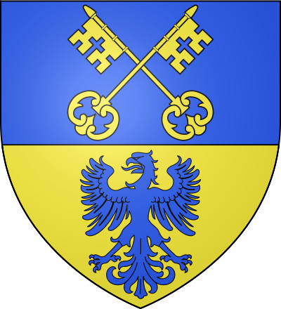 Blason de la commune Saint-Pierre-Aigle