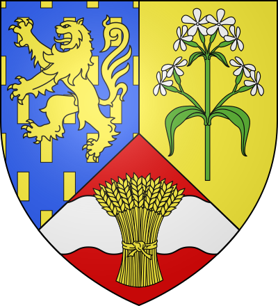 Blason de la commune Saponay
