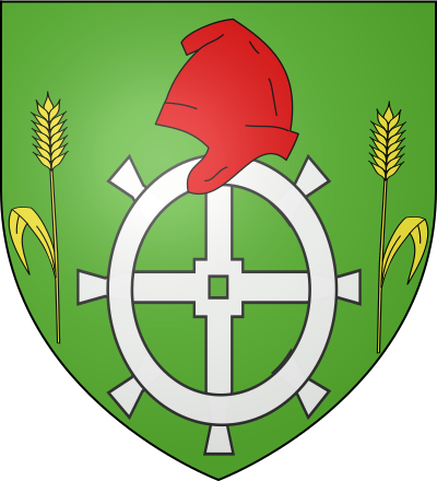 Blason de la commune Villeneuve-Saint-Germain