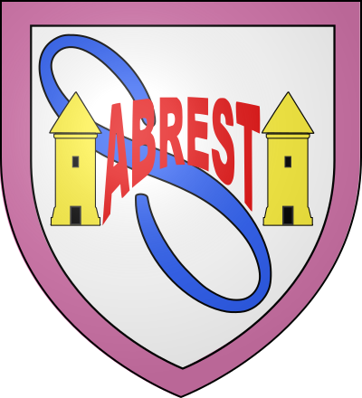 Blason de la commune Abrest