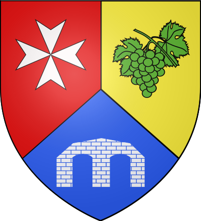 Blason de la commune Bransat
