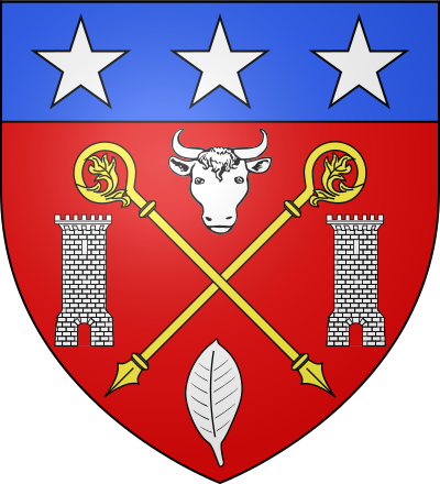Blason de la commune Broût-Vernet