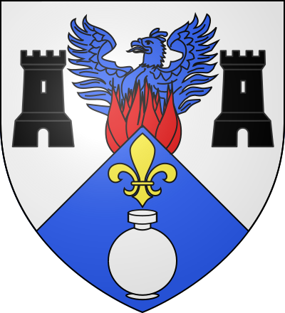 Blason de la commune Cognat-Lyonne