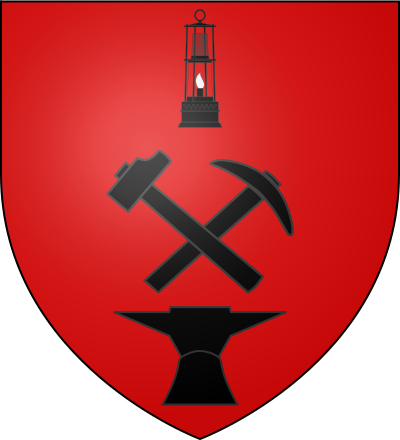 Blason de la commune Commentry