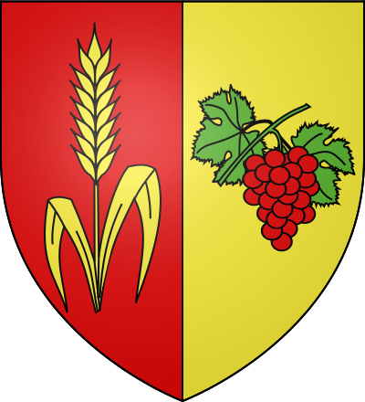 Blason de la commune Creuzier-le-Vieux