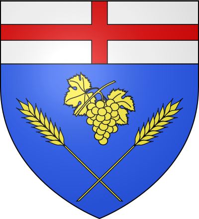 Blason de la commune Étroussat