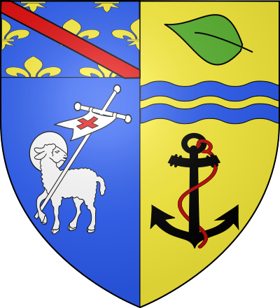 Blason de la commune Gannay-sur-Loire