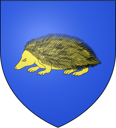Blason de la commune Hérisson