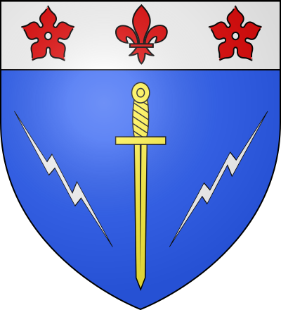 Blason de la commune Mazirat