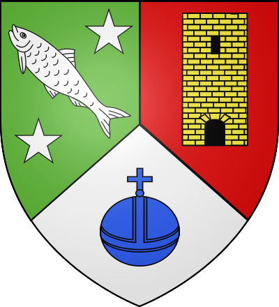 Blason de la commune Ronnet
