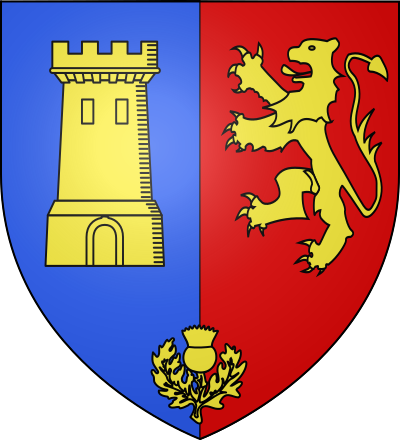 Blason de la commune Saint-Bonnet-de-Rochefort