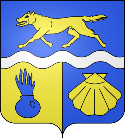 Blason de la commune Saint-Loup
