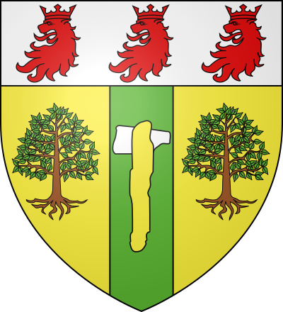 Blason de la commune Saint-Sauvier