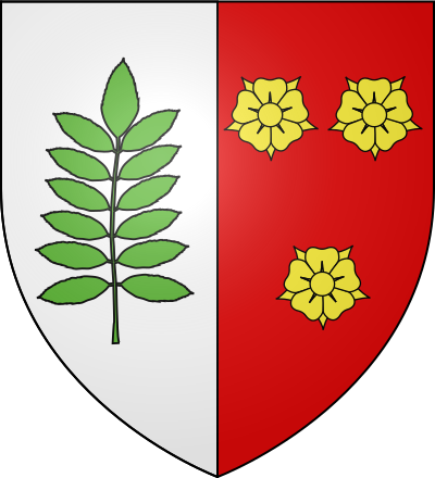 Blason de la commune Sorbier