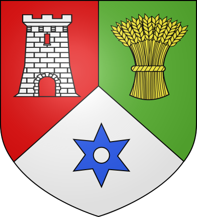Blason de la commune Ussel-d'Allier