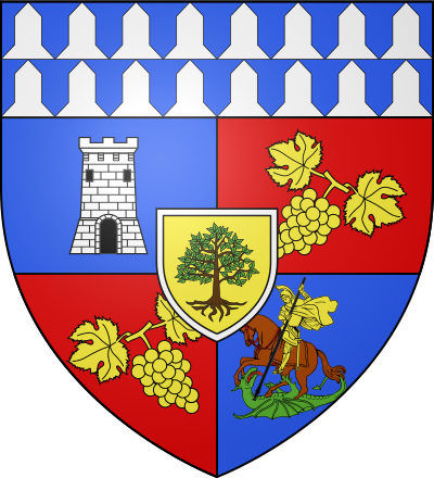 Blason de la commune Le Vernet