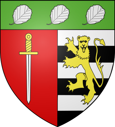 Blason de la commune Vernusse