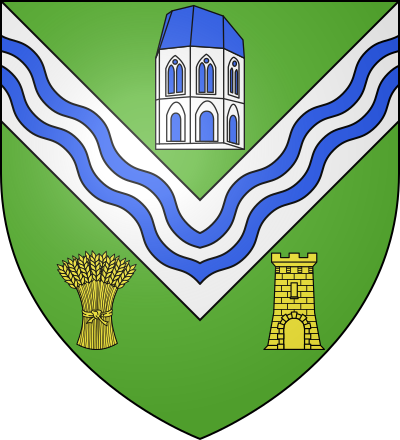 Blason de la commune Vicq