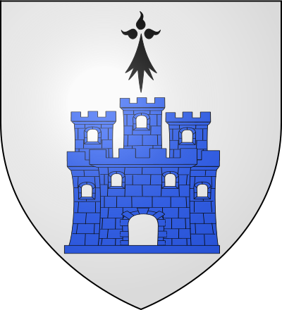 Blason de la commune Villebret