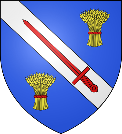 Blason de la commune Viplaix