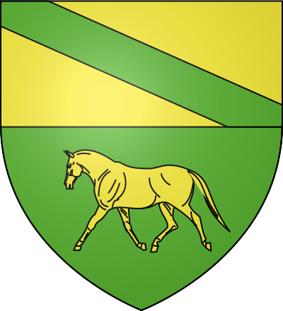 Blason de la commune La Brillanne