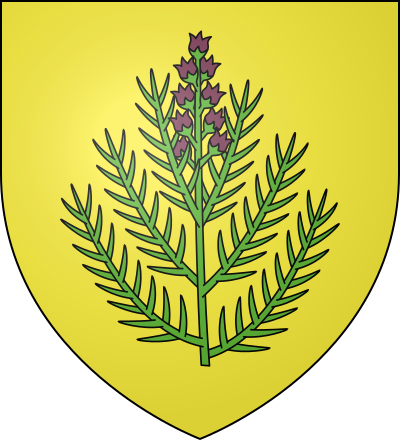 Blason de la commune Le Brusquet