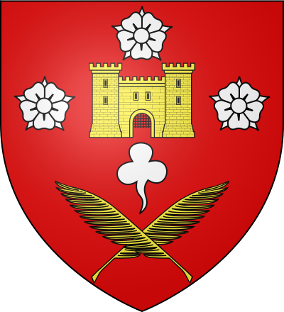 Blason de la commune Châteauneuf-Val-Saint-Donat