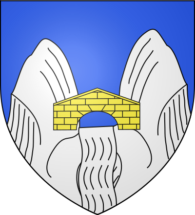 Blason de la commune Entrevaux