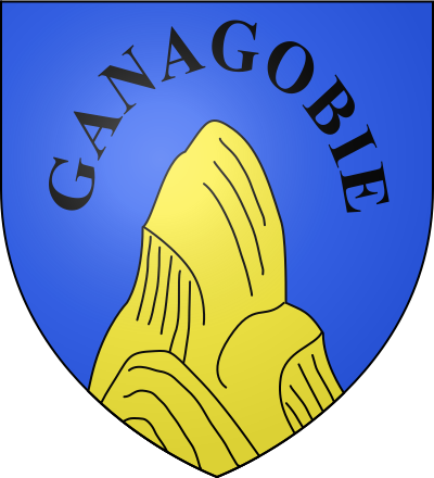 Blason de la commune Ganagobie