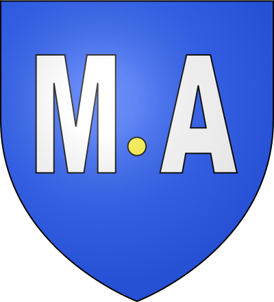 Blason de la commune Mane