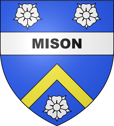 Blason de la commune Mison